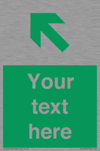 Custom Safe condition: Green Up left arrow